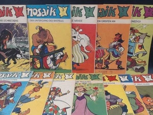 Mosaik-Bilderzeitschrift: 12 von 13 Heften des Jahrgangs 1977 (Heft 1 fehlt): Mo - Picture 1 of 2