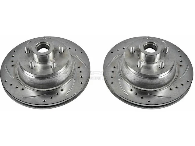 Front Brake Rotor Set 32VKNK35 for Plymouth Fury Gran 1976 1977 1978 1980 1981 - Image 1 of 1