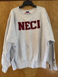 Vintage New England Culinary Inst.Champion Reverse Weave Crewneck Sweatshirt XXL - Bild 1 von 7
