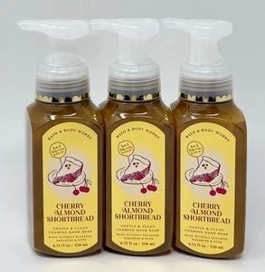 3 LAVADO DE JABÓN DE MANOS ESPUMOSO SUAVE LIMPIEZA PAN CORTO CEREZA ALMENDRA BATH & BODY WORKS - Imagen 1 de 5