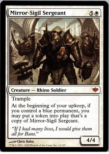 Mirror-Sigil Sergeant - M - Conflux - 12 - NM - Normal - Picture 1 of 2