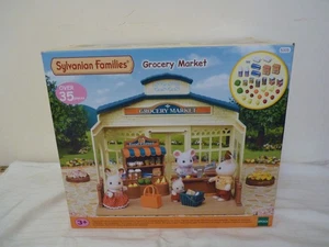 SYLVANIAN FAMILIEN LEBENSMITTELMARKT VERPACKT KOMPLETT TOP NICHT BESPIELT - Bild 1 von 10
