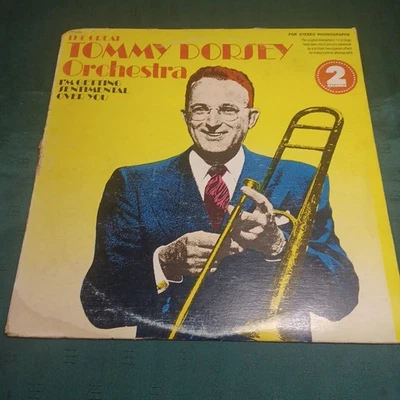 Tommy Dorsey - Getting Sentimental Over You Double LP 12" vinyl album 40s swing - Image 1 of 4