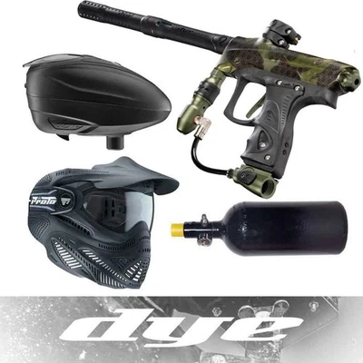 DYE Turnierpaintball Paket inkl. Rize CZR+, Loader, Maske & HP System - PGA Hype - Bild 1 von 2