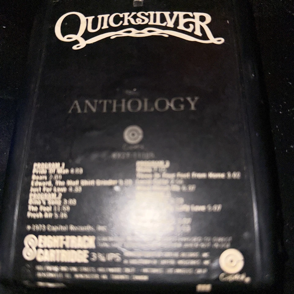 Quicksilver Messenger Service ~ Anthology 2 LP  1973 Capitol SVBB-11165 VG+/NM - Image 1 of 4