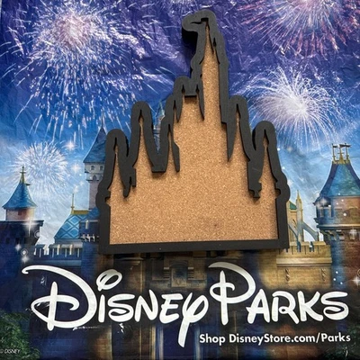 Pin Board Castle Cork Board Bulletin Display Board 0.8inch Thick Wall Mounted  - Image 1 of 2