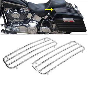 Hard Saddlebags Top Rails for Harley Road King Electra Road Street Glide 93-2013 - Picture 1 of 11