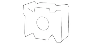 Genuine Volkswagen Fender Liner U-Nut N-909-591-01 - Bild 1 von 4