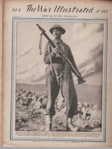 THE WAR ILLUSTRATED MAGAZINE ed SIR JOHN HAMMERTON ,FEBRUARY 5 , 1943 - Picture 1 of 1