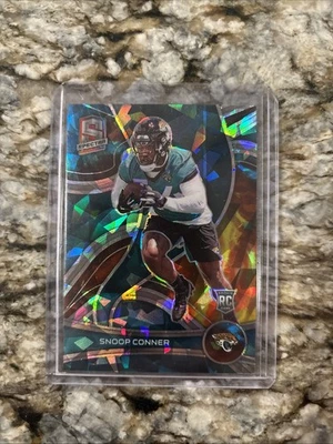 2022 Spectra SNOOP CONNER Astral Prizm Rookie #40/40 Bookend RC Ole Miss Jaguars - Image 1 of 2