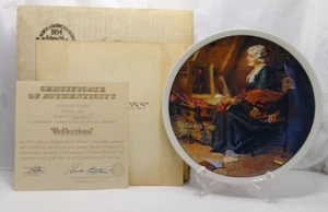 Reflections Reward Norman Rockwell Mother's Day Collector Plate Knowles - Picture 1 of 7
