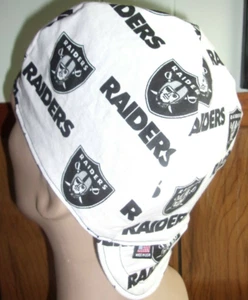 NFL Las Vegas Raiders W Custom Made Construction, Welder, Pipe-fitter, Biker Hat - Picture 1 of 2