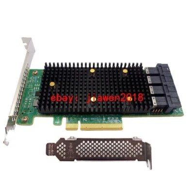 Lenovo 430-16i 9400-16i HBA IT Mode (SATA,SAS,NVME) Unraid TrueNAS Proxmox ZFS - Image 1 of 4