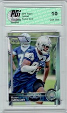 Randy Gregory 2015 Topps Football #486 Dallas Cowboys Rookie Card PGI 10