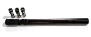 LYNDEX, DA300, 1/2" STRAIGHT SHANK EXTENSION w/ 3 DA300 COLLETS       E255 - Picture 1 of 10