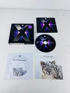 Apple Mac OS X 10.5.6 Leopard Retail und 10.6 Snow Leopard Upgrade DVD - Bild 1 von 1