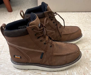 Ariat BMVY9 Damen Rebar Wedge Mokassinnaht wasserdicht Composite Toe, Größe: 11 breit - Bild 1 von 3