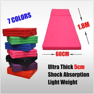 Folding Gym Mat - Exercise Mat - Yoga Mat - Gymnastics Floor Mat - Choose Colors - Picture 1 of 11