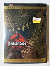 New In Plastic Jurassic Park (DVD, 2000, Collectors Edition DTS Surround 5.1)