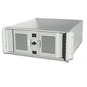Beige AT 19" 4U rackmount chassis server case. industrial chassis. 300W AT PSU - Picture 1 of 5