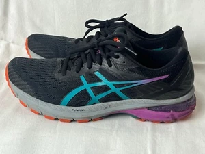 Asics Womens 1012A919 Black Running Shoes Sneakers Athletic Size 9.5 - Picture 1 of 10