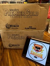 1996-97 Merlin's Premier Gold Soccer Trading Card Sealed Case (12 Box) Last Case