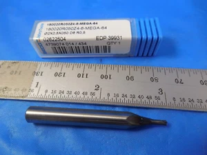 SECO 39931 2mm DIA .5mm LOC 6mm SHANK 50mm OAL 4 FLUTE CARBIDE END MILL TOOL - Picture 1 of 2