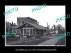 Old Postcard Size Photo Of Austin Minneosta The Railroad Depot Station C1950