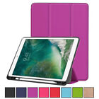 Étui en cuir intelligent pour iPad Air 3e génération iPad Pro 10,5 pouces support de sol doux