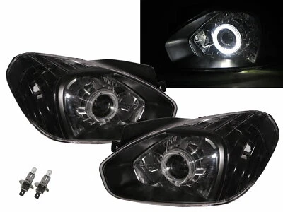 Attitude MC 05-11 4D Guía LED Ojo de Ángel Proyector Faro BK V1 para DODGE RHD Foto 1 de 4