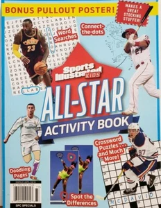 Sports Illustrated Kids All Star Activity Book 2018 Bonus PosterFREE SHIPPING CB - Picture 1 of 1