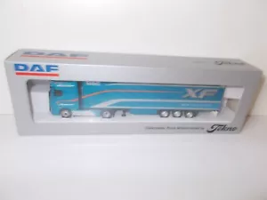 TEKNO-WSI DAF XF SPACE CAB BOX TRUCK DEALER PROMTIONAL MODEL 1/87 HO SCALE MIB - Picture 1 of 6