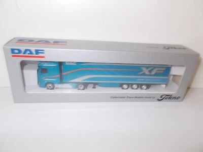 TEKNO-WSI DAF XF SPACE CAB BOX TRUCK DEALER PROMTIONAL MODEL 1/87 HO SCALE MIB - Image 1 of 4