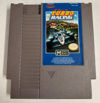 (RI4) Al Unser Jr.'s Turbo Racing w/Manual (Nintendo Entertainment System, 1990) - Image 1 of 3