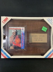 Tarjeta y placa de Michael Jordan 3 veces Jugador Más Valioso de la NBA 🙂 - Imagen 1 de 1