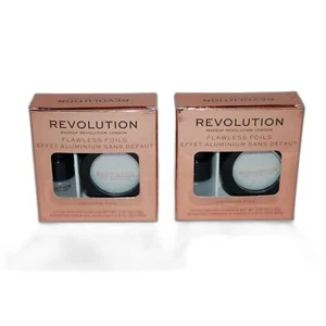 2 Makeup Revolution Flawless Foils Eye Foil Unicorn Eyeshadow - Picture 1 of 3