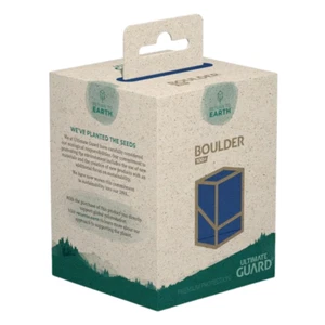 Ultimate Guard Return to Earth Boulder 100+ Deck Box ~ Blue - Picture 1 of 5