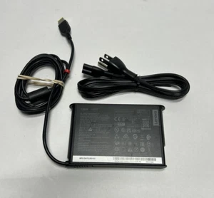 Cargador adaptador de CA delgado genuino OEM Lenovo 135W ADL135SCC3A punta delgada probado - Imagen 1 de 2
