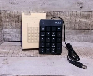 JELLY COMB USB Numeric Keypad PC and Laptops Quiet Soft Touch Plug & Play Open - Picture 1 of 6