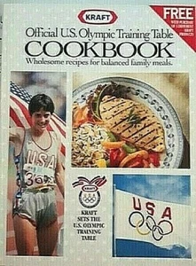 Official U.S. Olympic Training Table COOKBOOK Vintage KRAFT ISBN B0046VF4QE - Picture 1 of 1