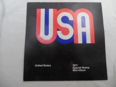 1971 USPS Special Stamp Mini-Album Year Set With Stamps- One Stamp Missing - Image 1 of 3