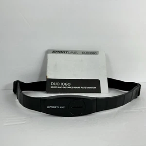 Sportline Duo 1060 Speed and Distance Heart Rate Monitor Chest Strap Transmitter - Picture 1 of 5