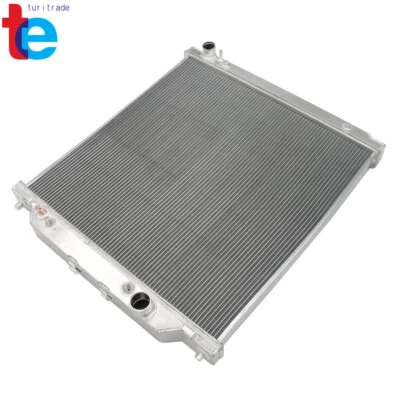 3-Row Aluminum Radiator For 2003-2006 2007 Ford F250 F350 F450 6.0L Powerstroke Foto 1 de 4