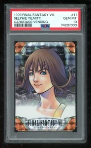 Final Fantasy Japanese Carddass 8 11 Selphie Tilmitt 1999 Prism PSA 10 74207333 - Picture 1 of 2