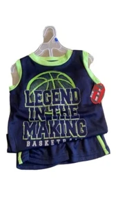 boys basketball shorT SET Size 2t - Picture 1 of 4