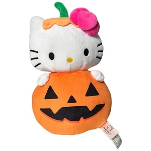 Fiesta Sanrio 10" Hello Kitty Calabaza Peluche Halloween Jack-o'-lantern Relleno - Imagen 1 de 9