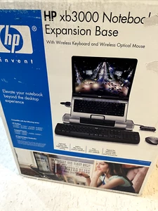 HP Notebook Expansion Base Wireless Mouse Keyboard & Charging Hp xb3000 - Picture 1 of 4