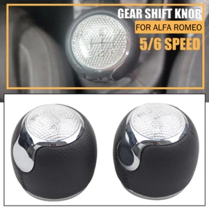 Gear Stick Shift Knob For Alfa Romeo Mito Quadrifoglio Verde 2009-2016 5/6 Speed - Bild 1 von 23