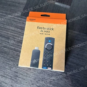 New Amazon Fire TV Stick 4K MAX Ultra HD HDR Streaming Media Player Wi-Fi 6E 16G - Picture 1 of 11