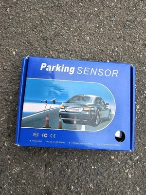 4 Parking Sensor Car Auto Backup Reverse Rear Radar Sound System Alert Alarm Kit - Image 1 of 4
